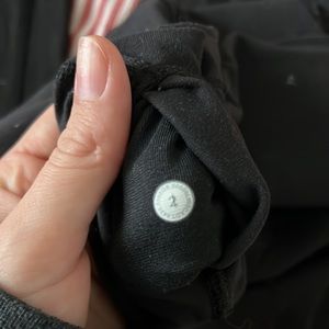 Lululemon wunder train in black size 4 length 28